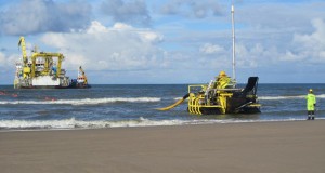 Export Cable for Eneco Luchterduinen OWF Landed on Dutch Shore