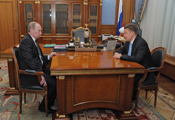 Gazprom Chairman Informs Russian Prime Minister on Completion of Nord Streams Second String Laying
