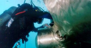 USA Navy Uses New Underwater Support Model for Ship Hull Inspections.