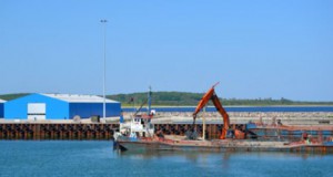 Denmark Preparations for Anholt Project in Grenaa Harbour Underway