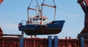 Gardline's Survey Vessel George D Onboard MV Pangini on Route to Cameroon .