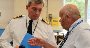 Royal Navy’s Deputy Fleet Commander Visits UK Hydrographic Office