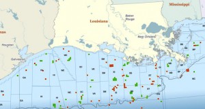 Fire on Ship Shoal 233 B Platform Creates Oil Sheen in Gulf of Mexico