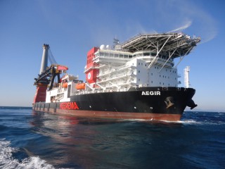 DCV Aegir Starts Seatrials in South Korea