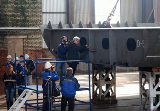 Nevsky Shipyard Keel Laid for Multipurpose Salvage Vessel