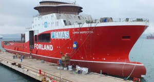 VIDEO: Forland Shipping Launches MV Lewek Inspector at Cemre Shipyard in Turkey