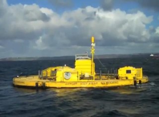 Minster Barker Visits FaB Test Site Off Falmouth Harbour (UK)