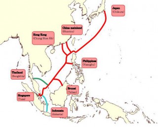 Southeast Asia-Japan Cable System Operational