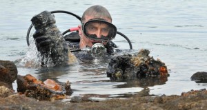 Australian Clearance Divers Clean Up Unexploded Ordinance in Solomon Islands
