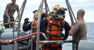 Navy Sailors and Divers Find and Salvage Downed F-16C Aircraft