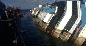 The Parbuckling Operation Reaches Midway of First Stage