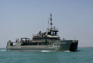 Navy Hydrographic Ships Complete Survey of Dawson Strait in PNG