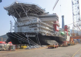 ROTOR Supplies Electric Motors for Deep Water Construction Vessel Aegir