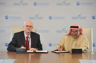 Dolphin, Energy, Inks, MOU, Nord, Stream, AG