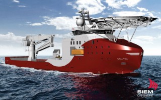 Harkand Charters OSCV Siem Spearfish from Siem Offshore