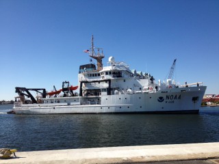NOAA, Takes, Delivery, Reuben, Lasker, Fisheries, Survey, Vessel
