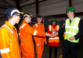 Sir Robert Smith Welcomes Proserv’s Apprenticeship Commitment