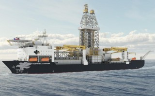 Diamond Offshore Takes Delivery of UDW Drillship Ocean BlackHawk