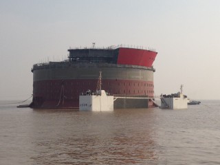 FPSO hull launch_full