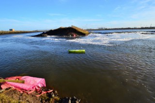 Major Flood Repair Helped by Remote Control Boat in North East of England