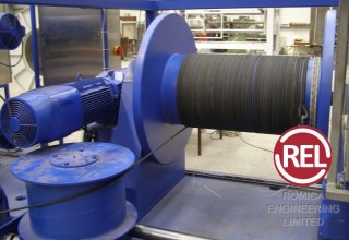Illustration of Romica Engineering's mooring winch.