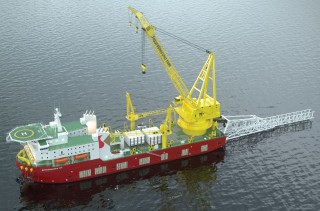 COSCO Nantong Delivers Pipelay Heavy Lift Vessel SapuraKencana 1200 to Asian Buyer