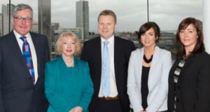 Fergus Ewing MSP (Minister for Energy, Enterprise and Tourism, and Member of the Scottish Parliament), Maria McCaffery MBE (Chief Executive, RenewableUK)