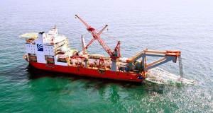 EMAS' Lewek Centurion - S-Lay deepwater pipelay vessel