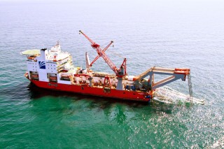 EMAS' Lewek Centurion - S-Lay deepwater pipelay vessel