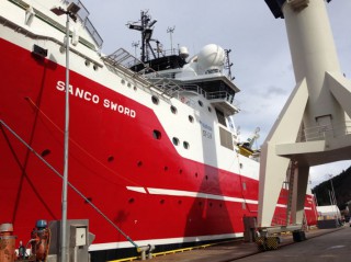 PHOTO Naming Ceremony of MV Sanco Sword Held in Norway