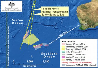 Search for Flight MH370 in Southern Indian Ocean Underway