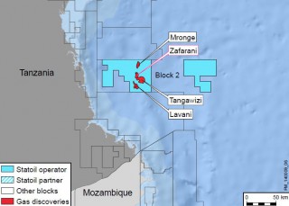Statoil, ExxonMobil Conduct Drill Stem Test at Tanzania's Zafarani-2 Well