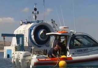 Oceanlinx Wave energy generator salvage