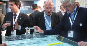 Oyster inventor Professor Trevor Whittaker explains how Oyster works at All Energy 2010