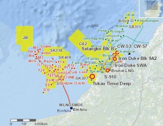 Shell Encounters Gas in Rosmari-1 Well Off Malaysia