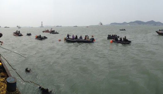 VideoRay ROVs Assist in Korean Ferry Recovery Operations2