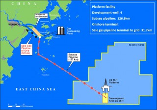 Chinese Govt Approves LS36-1 Gas Field Development