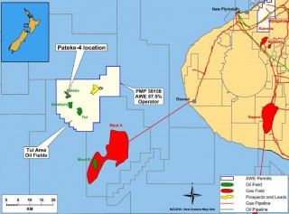 Pateke-4H Well Completed Offshore New Zealand