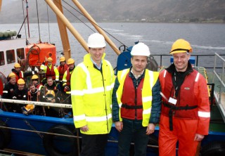The Underwater Centre Trains Team of Finnish Coastguard and Commercial Divers