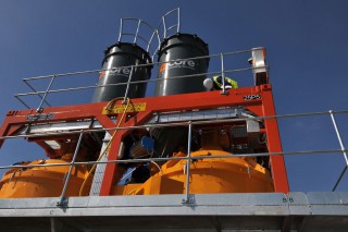 Core Grouting Services Commissions New Grout Mixing and Pumping Unit