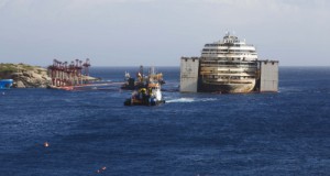 Costa Concordia Gets Ready for Departure