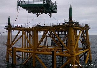 FoundOcean Presented with 'Top Sub-Contractor' Award by Saipem