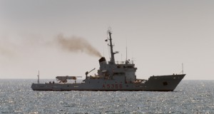 ITS Levanzo Carries Out Survey of Mount Etna's Eruption Activity