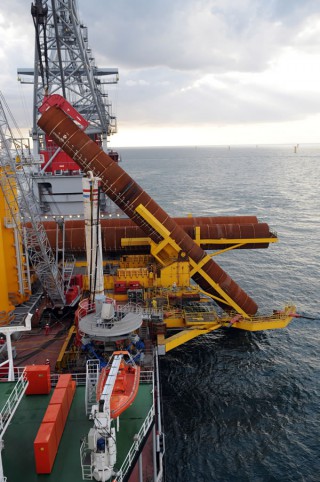Sif Group Gets Dudgeon OWF Monopile Foundation Fabrication Contract