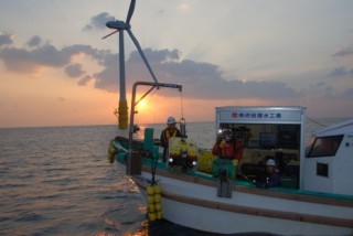 Saab Seaeye Falcon ROV Helps Japan to Harness Offshore Wind