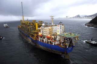 Petrobras FPSO Cidade de Ilhabela En Route to Sapinhoá Field