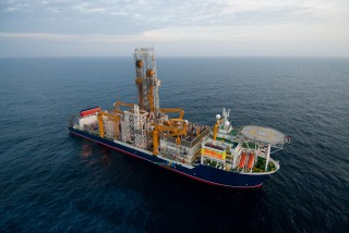 Stena Forth Drillship in the Gulf of Mexico