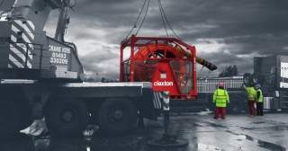 The-suspended-well-abandonment-tool-being-loaded-out