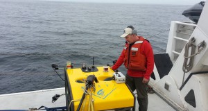 Dale Graves, lead engineer on the mini ROV project