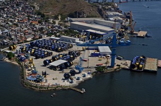 GE Oil & Gas Logistics Base in Brazil (Illustration)